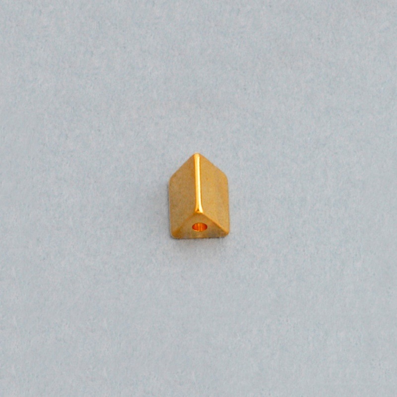 [111110000] Metal bead 5,5x7mm. Hole Ø 1,5mm