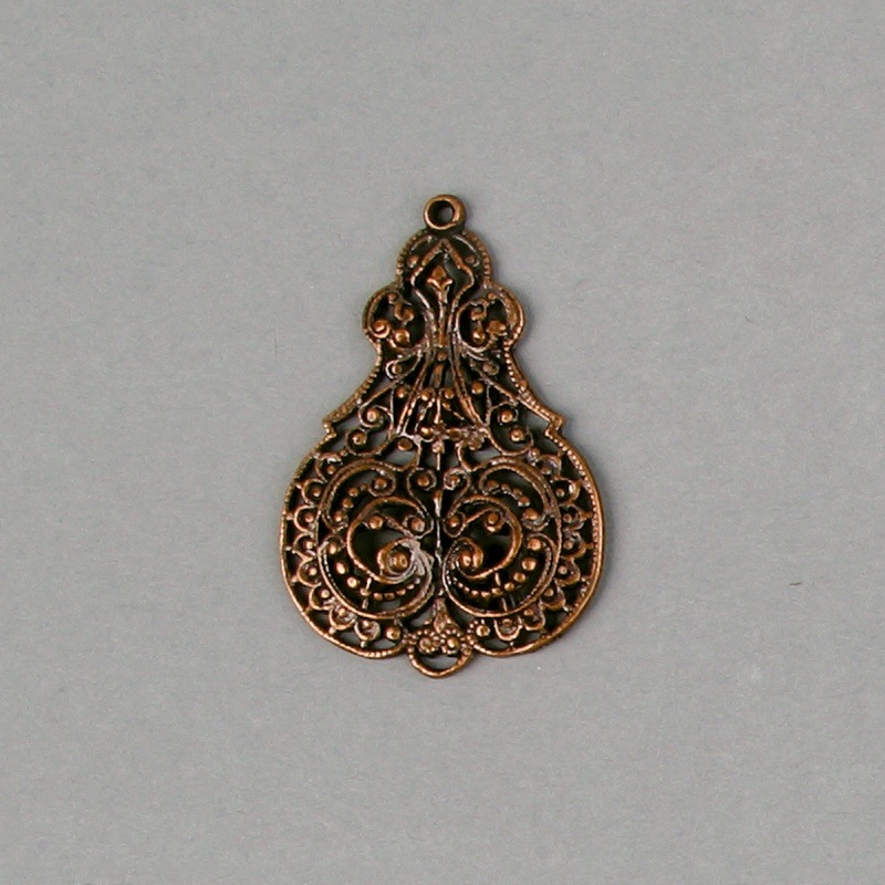 Filigree finding 48x32mm