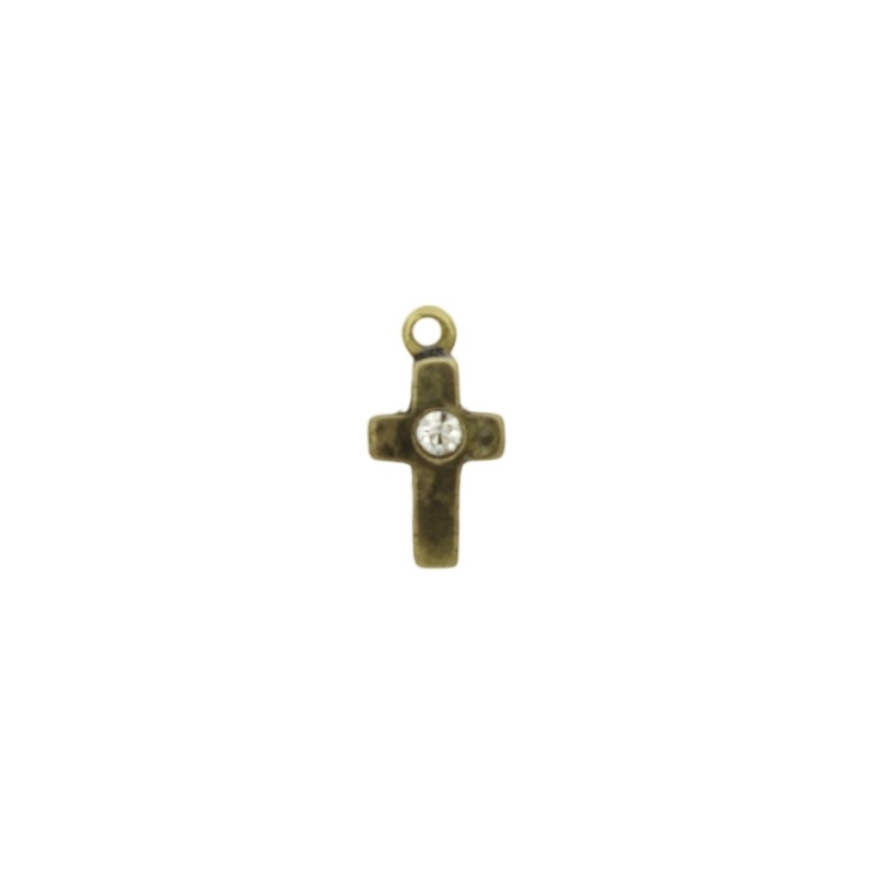 Cross pendant 11x6mm