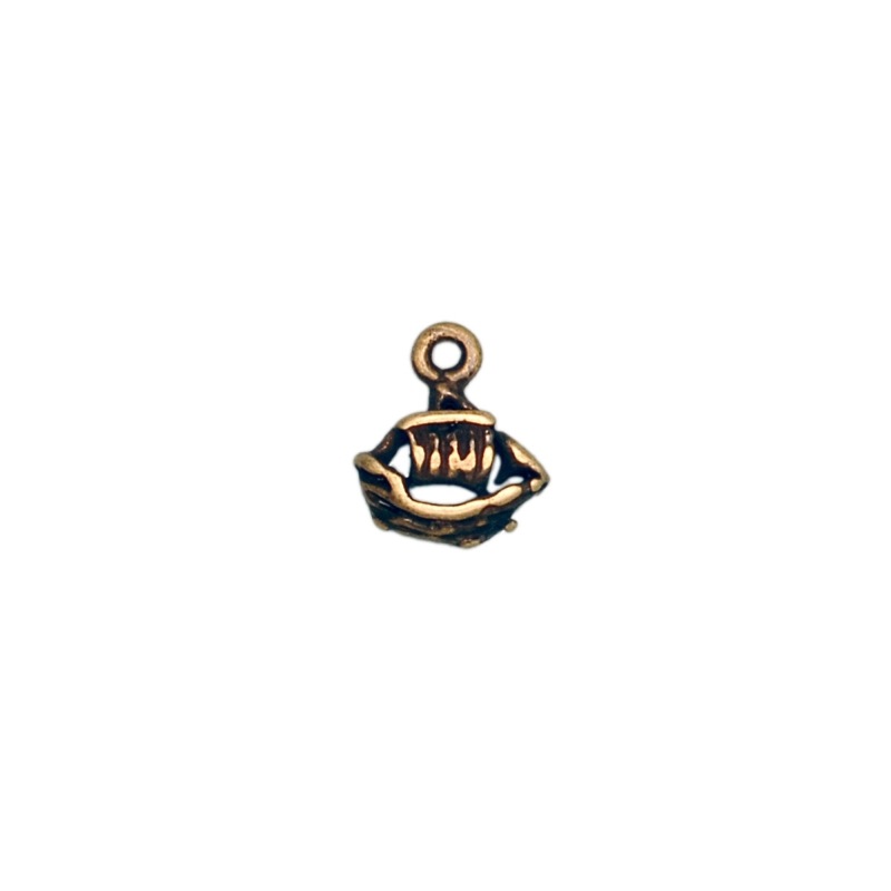 Colgante barco 12x10mm