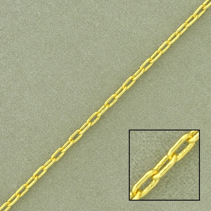 Anchor brass chain width 2,2mm