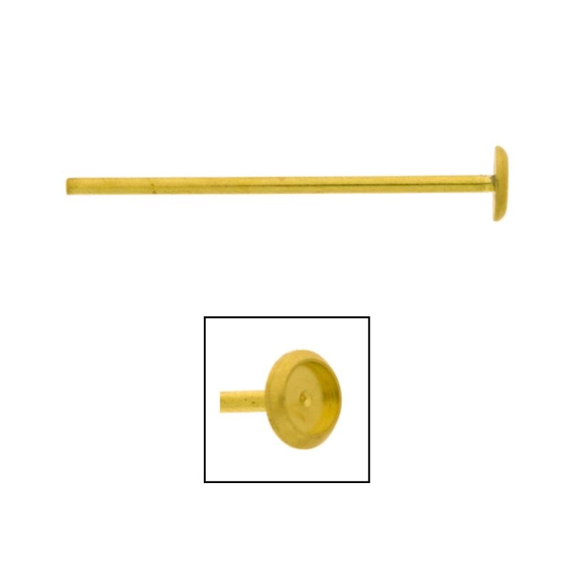 Brass fastener 41x7,0mm for fan