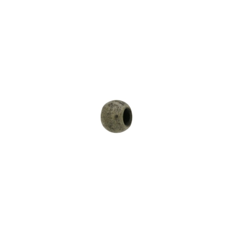 Bola lisa Ø 6mm. Agujero Ø 2,5mm. Nuevo material "PLÁSTICO METALIZADO"