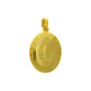 Oval box pendant 30x19mm