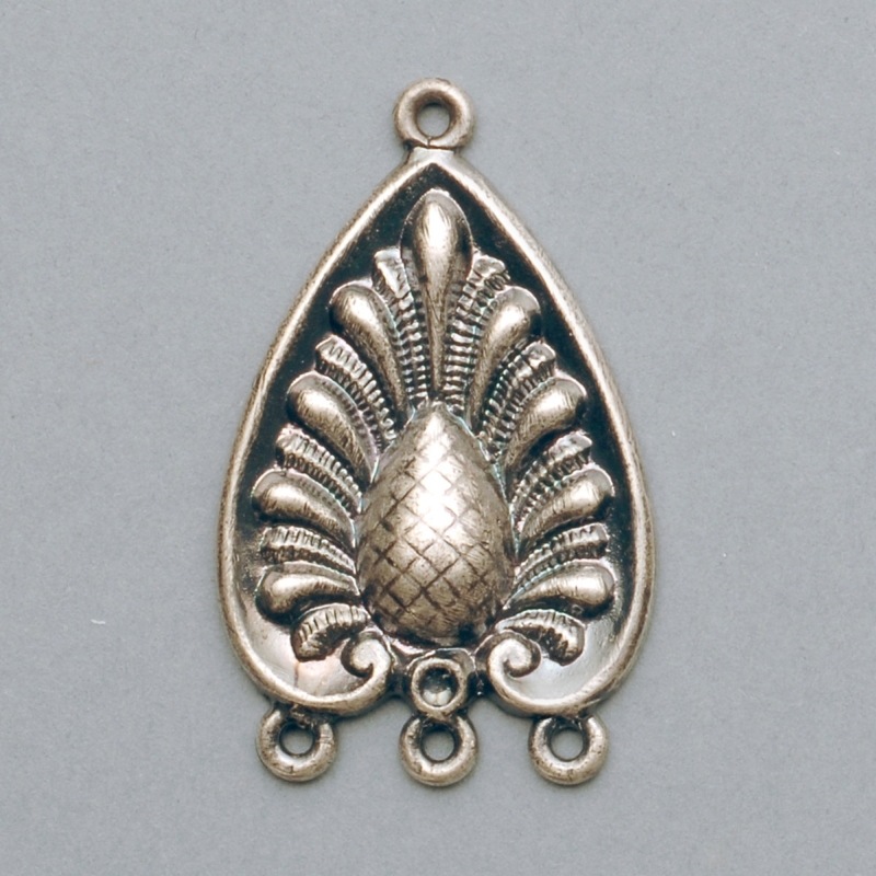 Filigree finding 40x25mm
