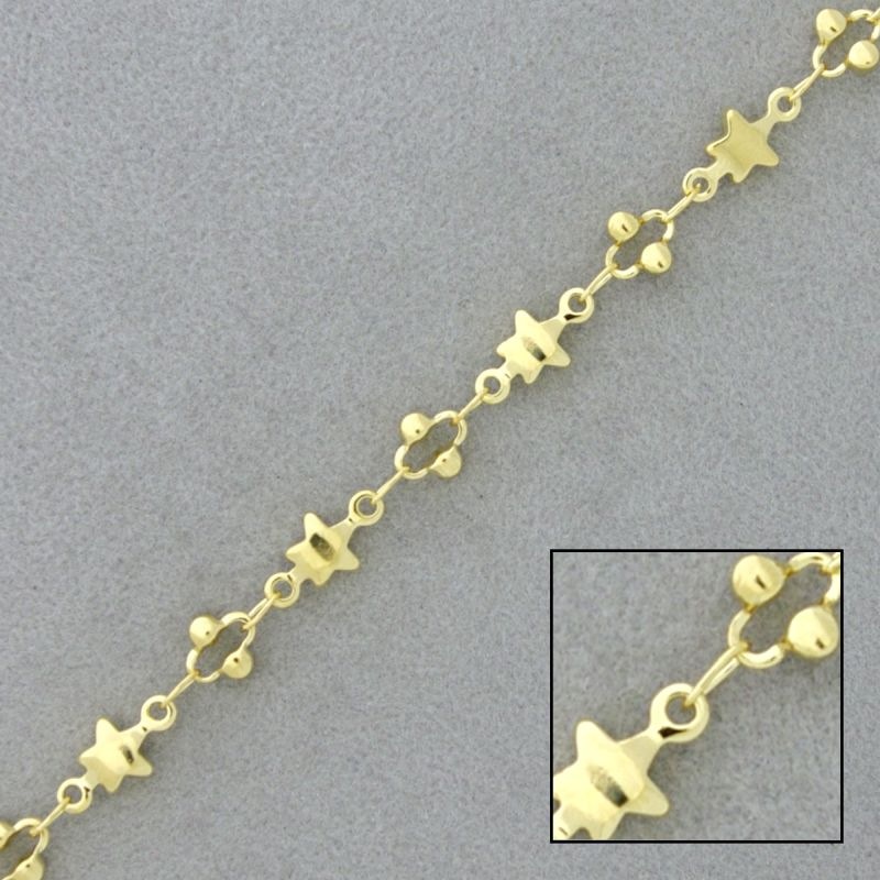 Chaîne en laiton largeur 5mm
