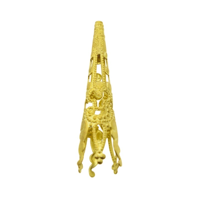 Campanillo cono filigrana 41x10mm con paso de Ø1mm