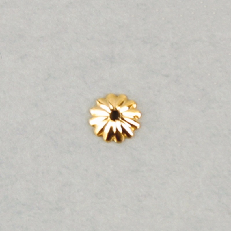 Casquilla gallonada Ø 5,5mm paso de Ø 1mm