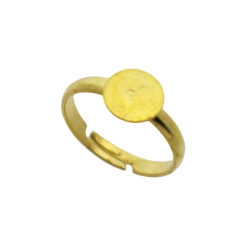 Adjustable ring with Ø 8mm flat base