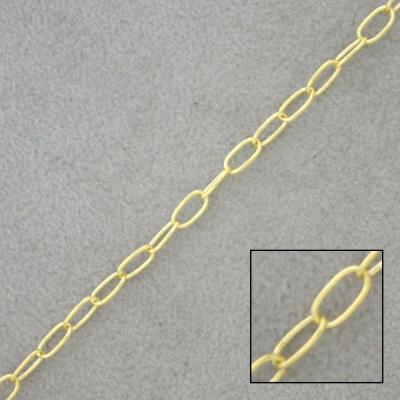 Anchor brass chain width 2,8mm