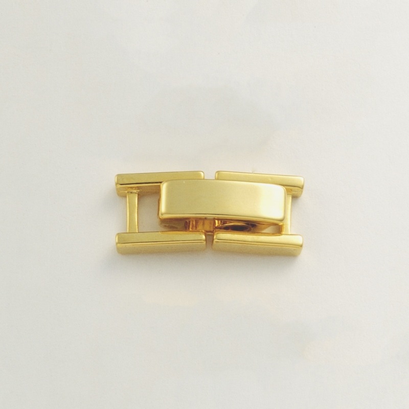 Fermoir 6,6x16mm avec 2 pià¨ces terminal