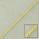 Anchor brass chain width 1,7mm