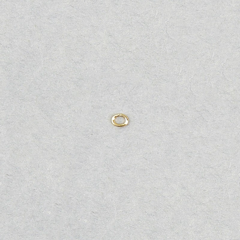 Anneau ouvert oval 3x2,4xØ 0,5mm