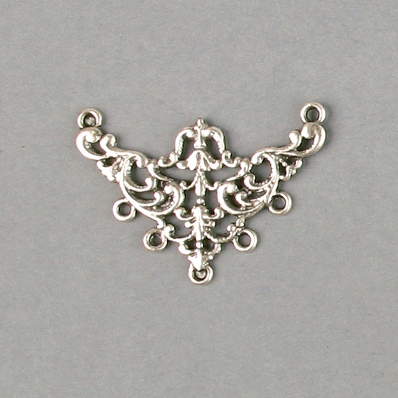 Filigree finding 22x37mm