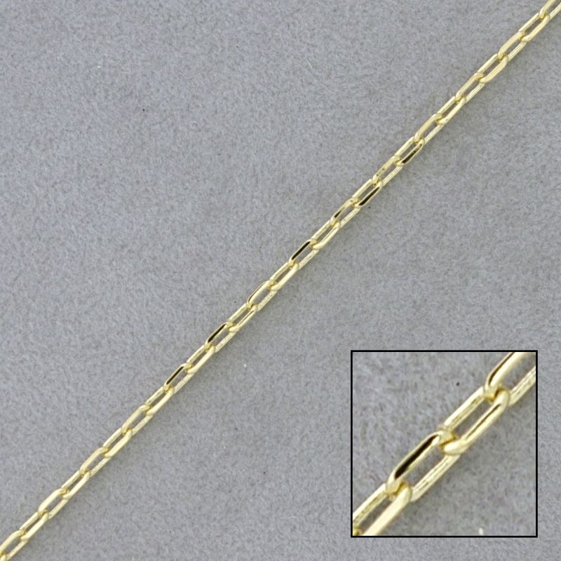 Anchor brass chain width 2,0mm