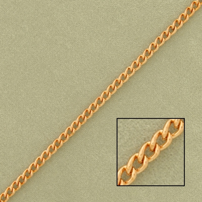 Curb steel chain width 2,5mm