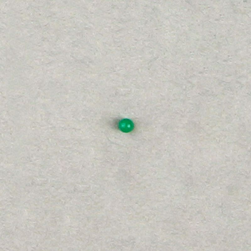 Boule en plastique Ø 2mm couleur crisopas