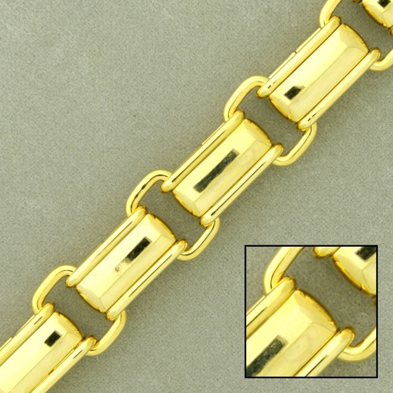 Chaîne en laiton largeur 12,8mm