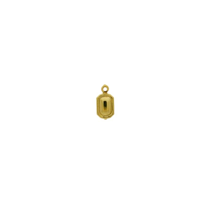 Pendentif rectangle 11x7mm