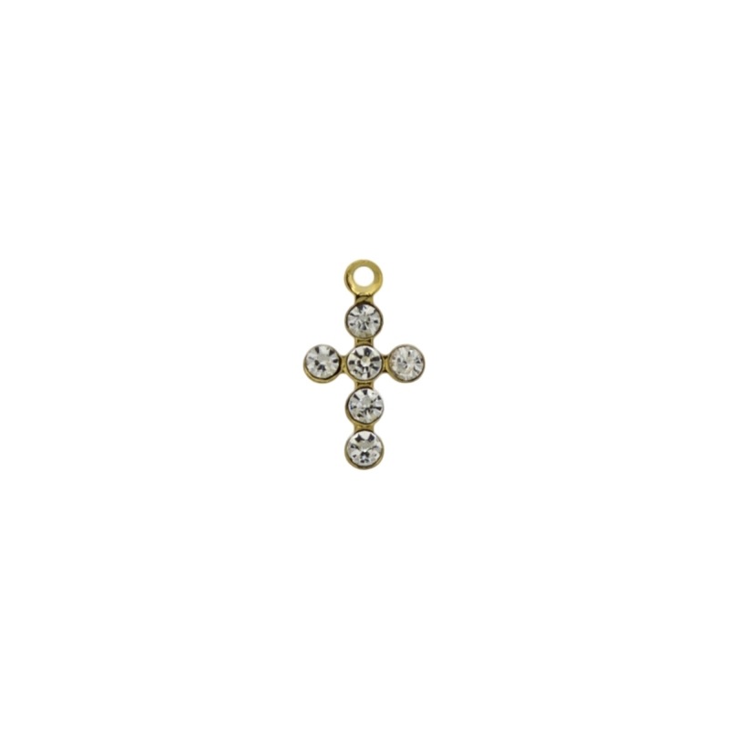 Colgante cruz 12,5x7mm