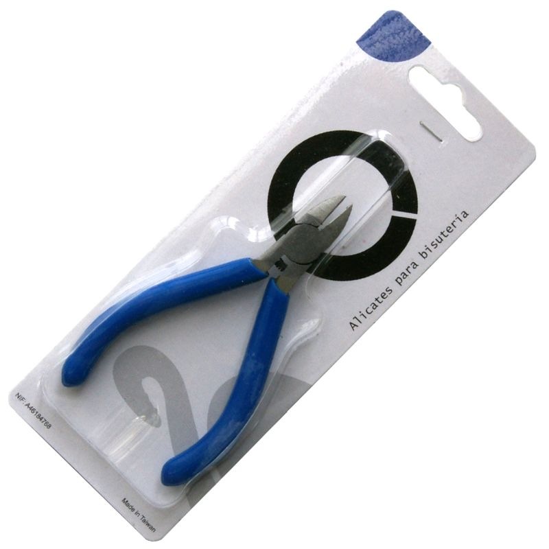 Alicate corte diagonal Hobby" con blister. Largo 108mm."