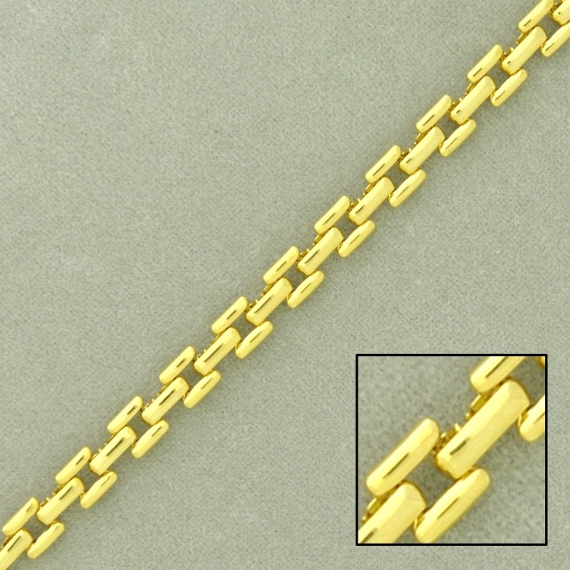 Cartier brass chain width 4,2mm