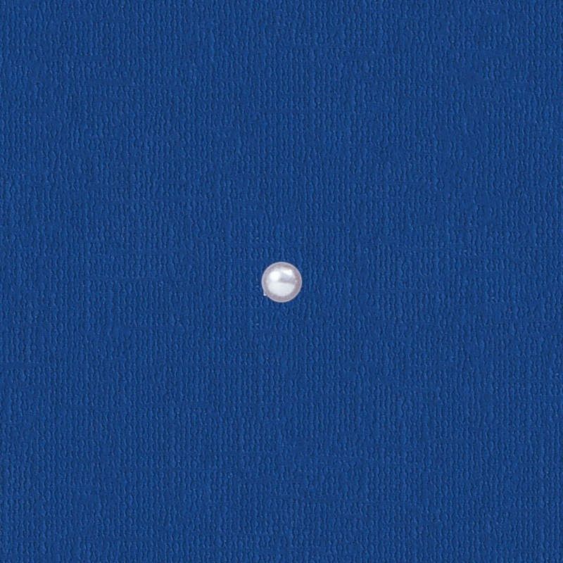 Round plastic pearl Ø 3mm. No hole. Cream tone.