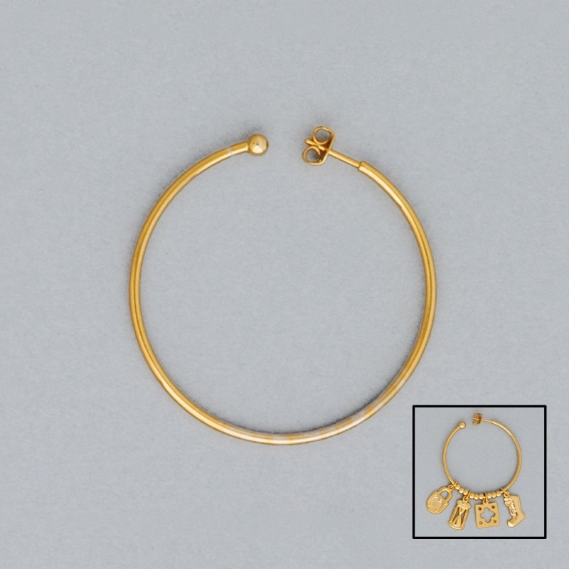 Créole earring Ø50mm
