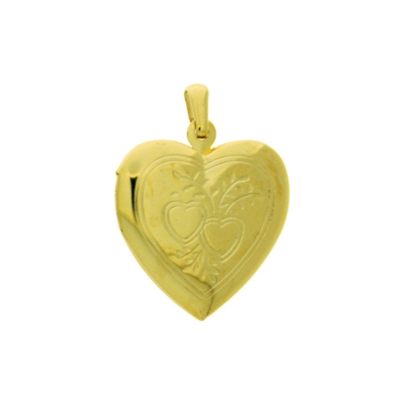 Guardapelo corazón 32x23mm