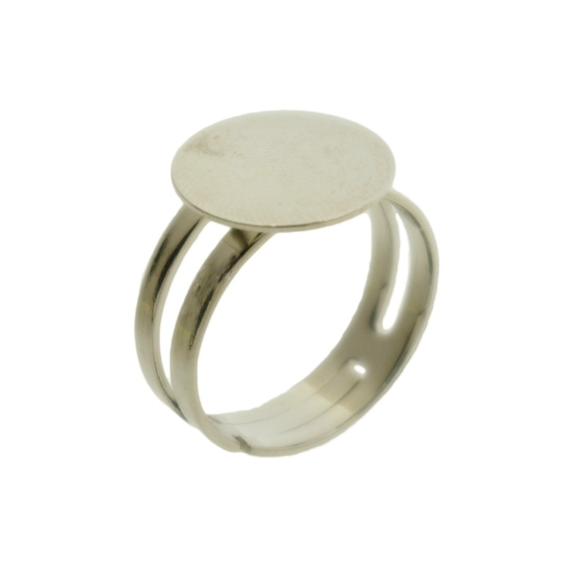 Anillo regulable con disco Ø 14mm