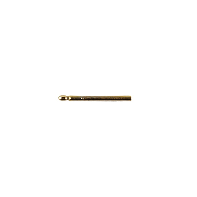 [110841600] Brass earring post 0,9x16mm