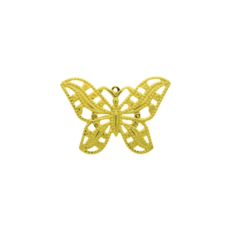 [121260000] Pendentif filigree papillon 31,65x22,2mm