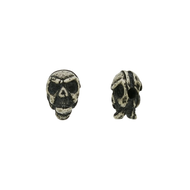 Intermedio calavera 12x9mm. Agujero Ø 3mm.