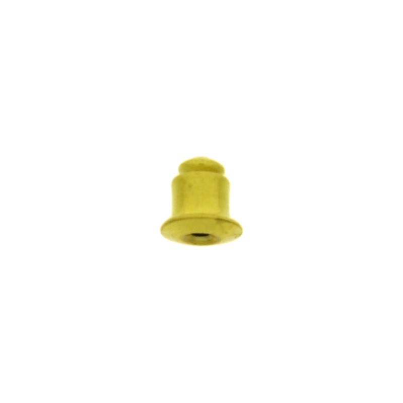 Earring 5,3x5,3mm.  VALID FOR EARRING POSTS WITH A Ø0,7mm DIAMETER. 