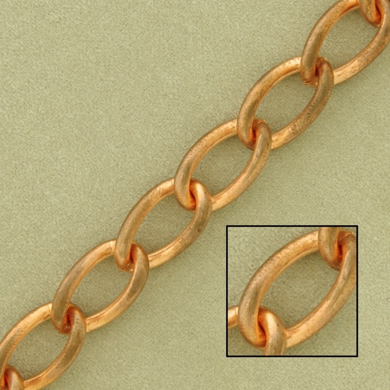 Cadena de hierro barbada ancho 9mm