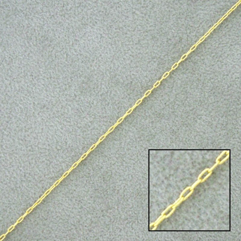 Anchor brass chain width 1mm