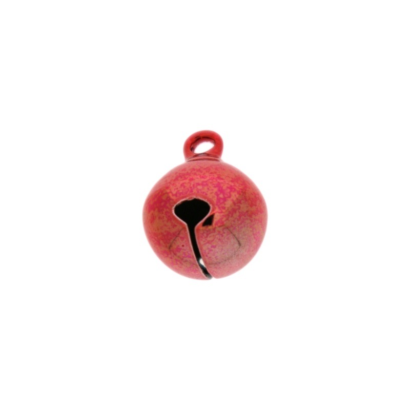 Cascabel Ø 12mm color rojo níquel free