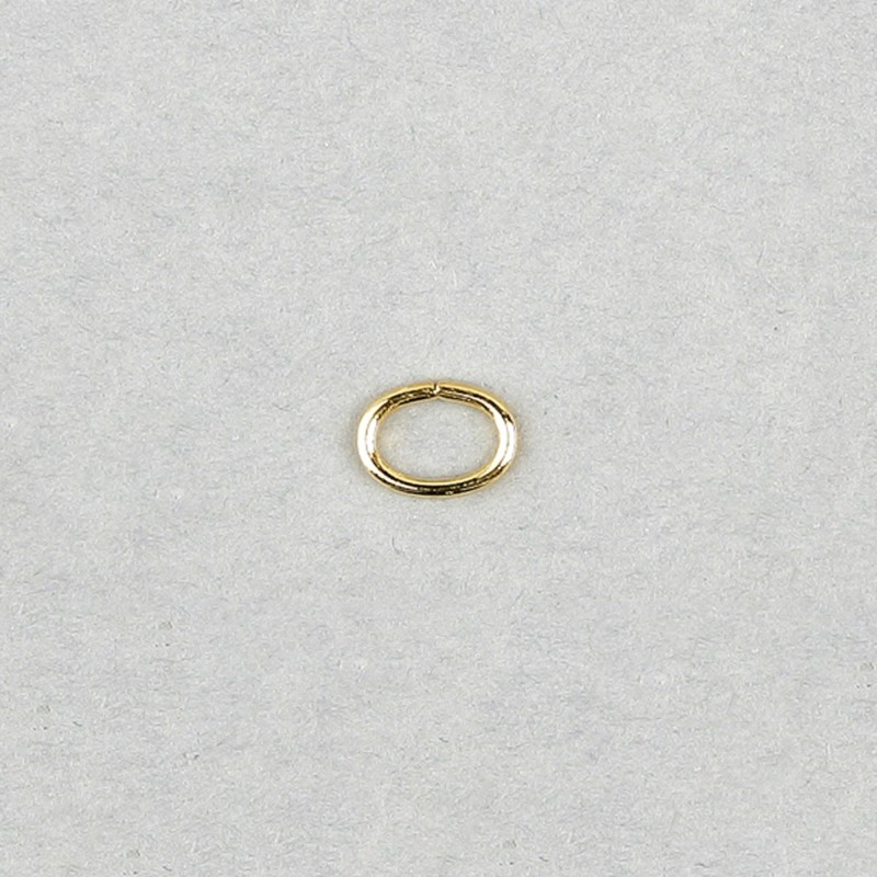 Anilla ovalada 8x5,7xØ 1mm abierta