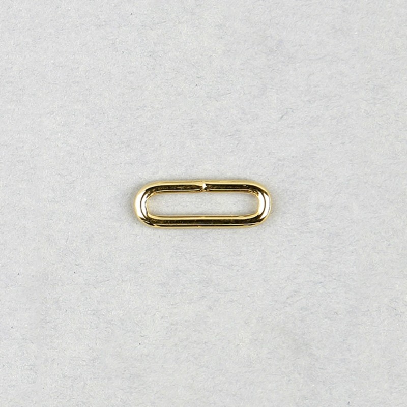 Anilla conectora ovalada 14,7x5,3xØ 1,3mm abierta