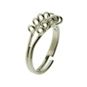 Anillo regulable con 10 anillas