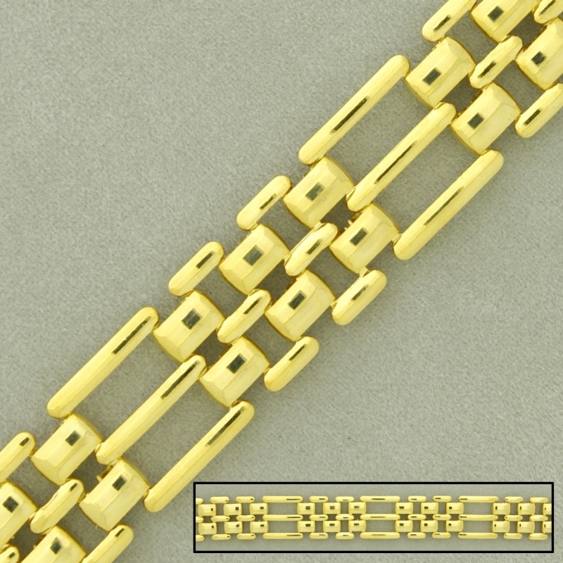 [524120000] Cartier brass chain width 13,5mm