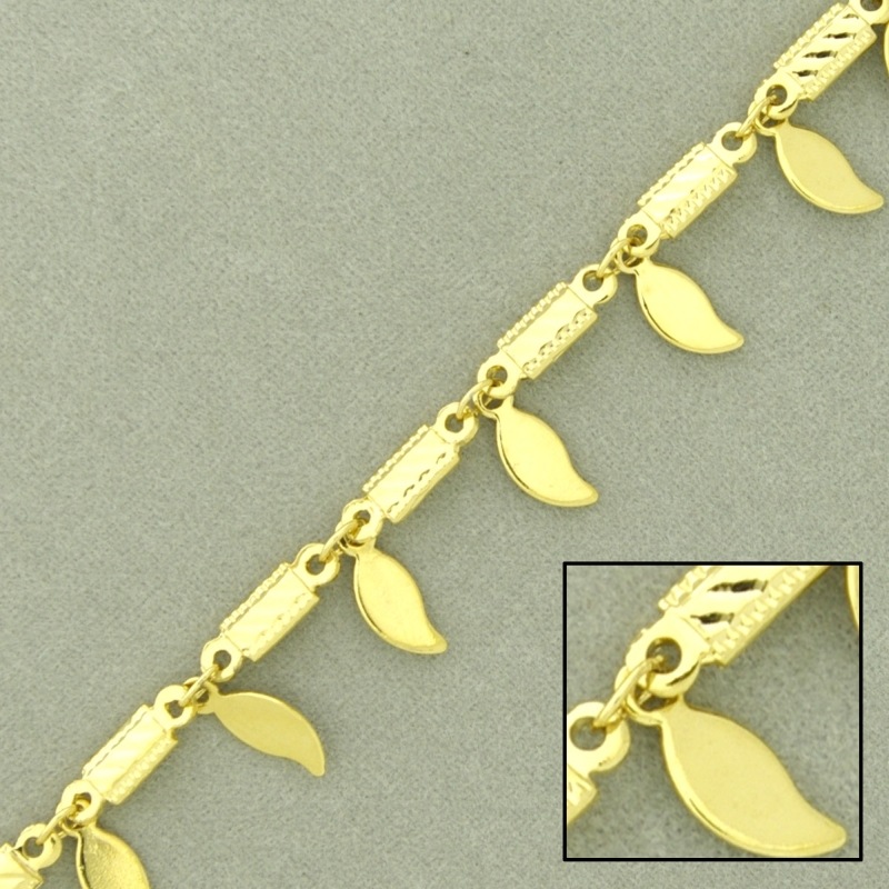 Cadena de latón ancho 3mm