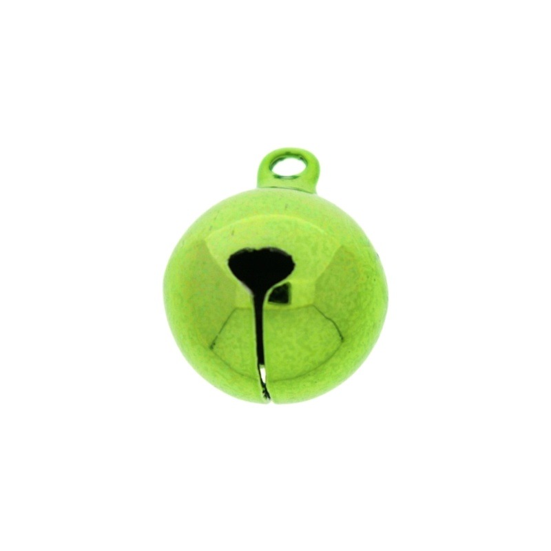 Jingle bell Ø 16mm green colour nickel free