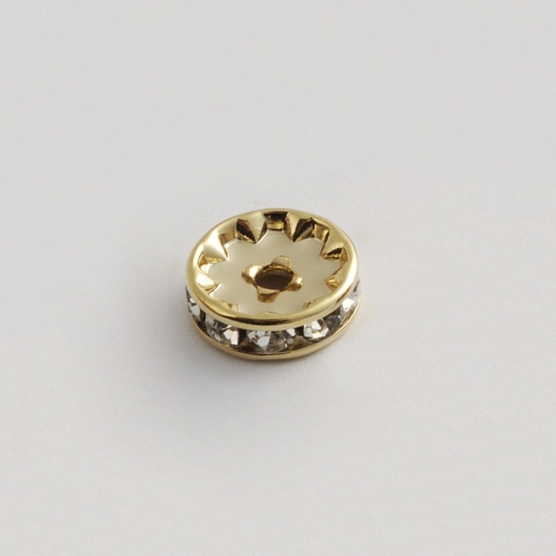 Rondelle strass Ø 12mm