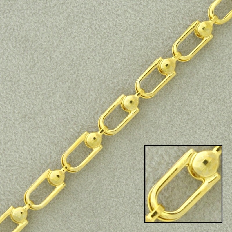 Brass chain width 5,2mm