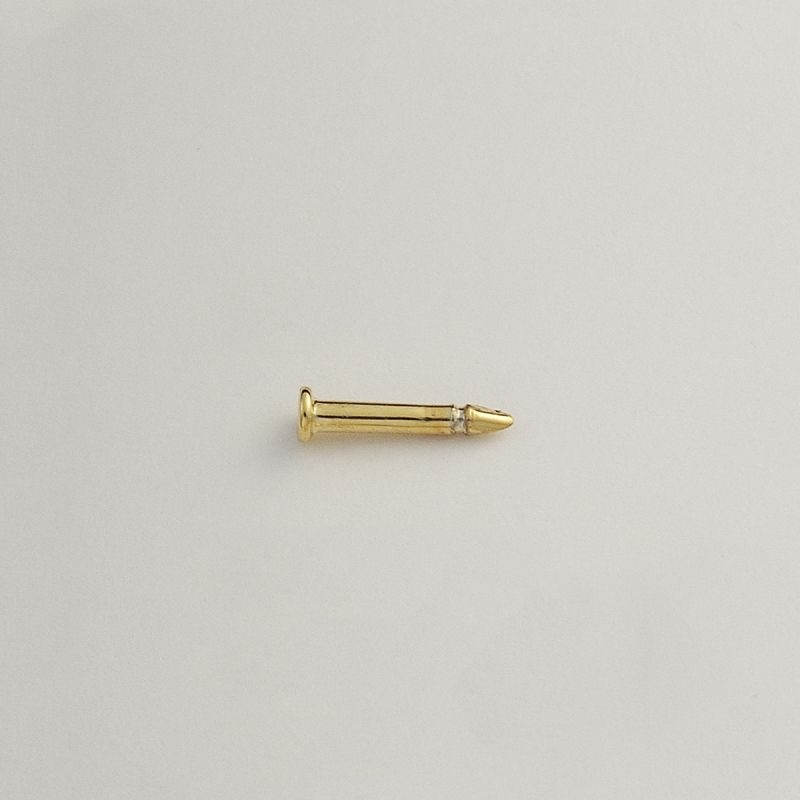 Clou de pin 1x8mm. Tête Ø2mm