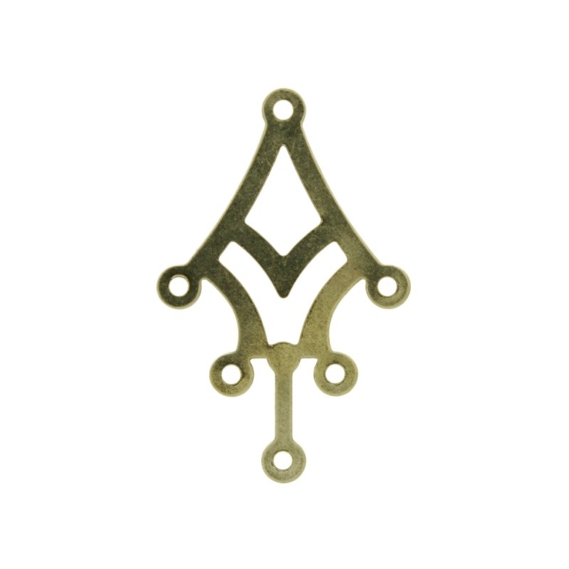 Pendentif avec 5 anneaux 36x19mm