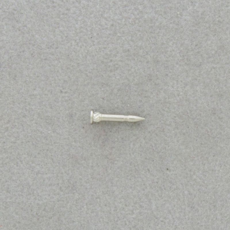 Clou de pin en alliage nickelargent 1x8mm