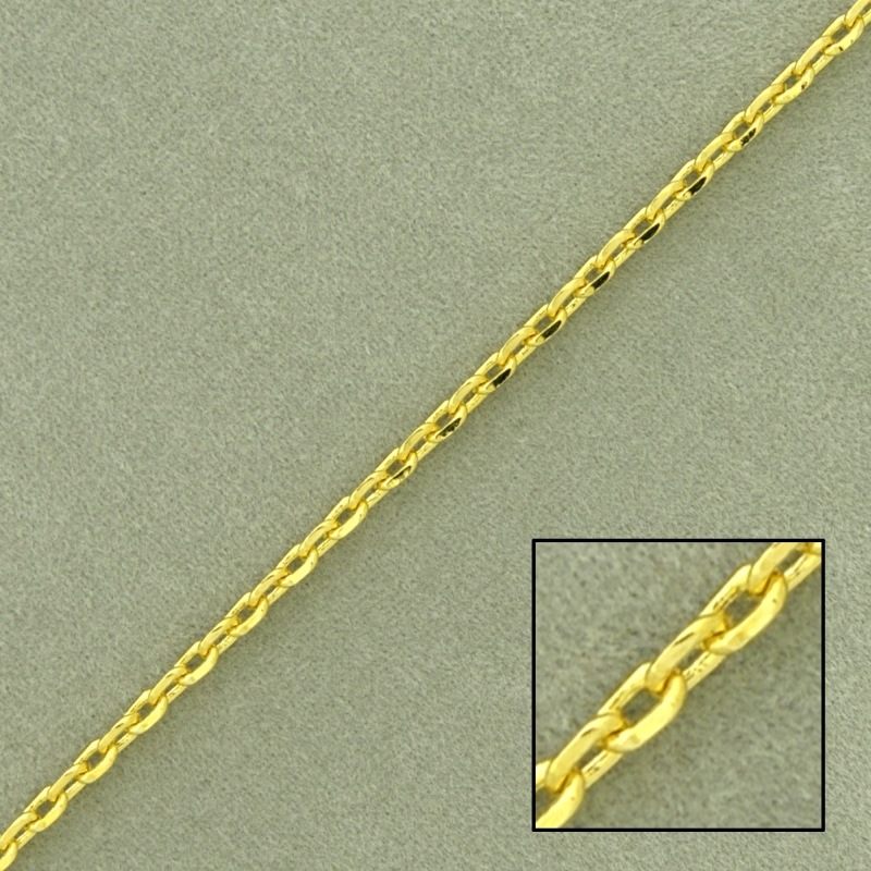 Anchor brass chain width 2,2mm