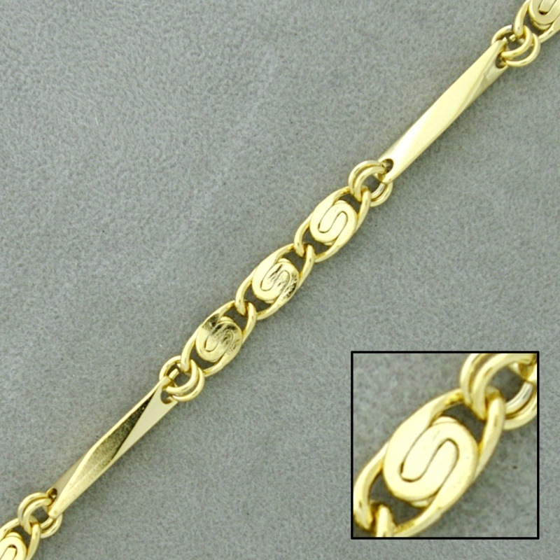 Cadena de latón ancho 5mm